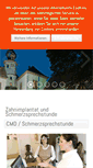 Mobile Screenshot of praxis-im-schloss.de